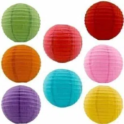 Multicolor Paper Hanging Lantern-image-22
