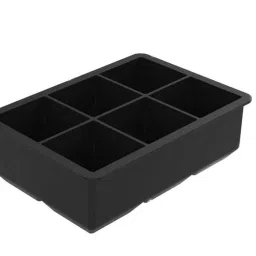 6 Cavity Big Ice Tray Mold Silicone Ice Cube Black Silicone Ice Cube Tray Black Silicone Ice Cube Tray-image-75