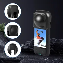 ZITRONIX Lens Cover Removable Silicone Lens Cap for Insta 360 X4, 1 PieceLens Cap image 4