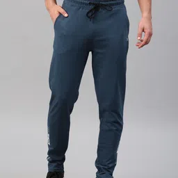 hrx by hrithik roshan Men Solid Blue Track Pants-picture-34