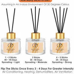 parag fragrances Fresh Jasmine Reed Diffuser image 4