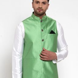Self Design Men Waistcoat-image-47