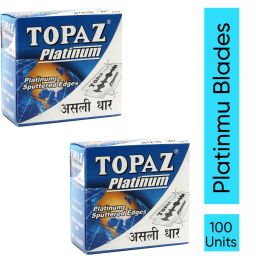 Platinum Coated Shaving Blades For Men-16