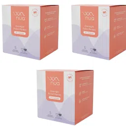 Overnight Period Panties | XL - XXL| 5 Count x Pack of 3 Sanitary Pad-image-6