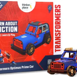 Transformers Optimus Prime DIY Car Kit | Build, Learn & Play-27