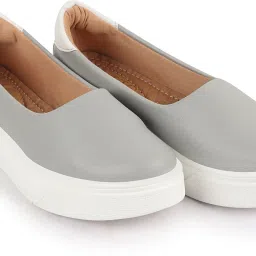 Outdoor Fashion Comfort Height Enhance Platform Heel Ballerina Slip On Shoes Bellies For Women-image-70