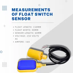 Zecqua Floaty Switch Sensor Automatic Water Level Controller Wired Sensor Security System image 3