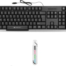 TagVin Wired K20 Keyboard & Cable Protector .(Set - 3). Combo Set-image-4