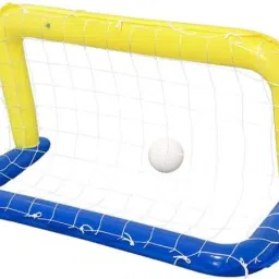 Water (IND*99) Polo Swimming Pool Game Set Multicolor Inflatable Hoppers & Bouncer-17