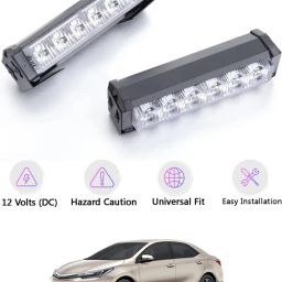 (6) LED/12V Red/Blue Police Flash Light With Remote For Vehicle -010 Car Fancy Lights-image-71