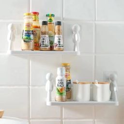 Wall Hanging Bathroom Storage , Floating Wall Shelf NRS3.549 Plastic Wall Shelf-image-80