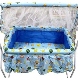 babyzon New Born Cozy Smart Crib,Cradle with Swing, Jhula with Mosquito Net image 2