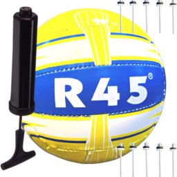 Sporty Design Volleyball Stitched Premium Quality Pump & 10 needle Volleyball - Size: 5-image-15