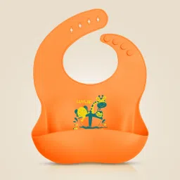 Silicone Baby Bib for Feeding & Weaning Babies & Toddlers, Waterproof-0