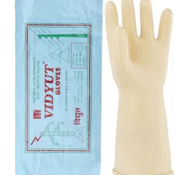 donizard Electrical 33 KVA Industrial Working Potetinal Electrical Insulated Seamless Latex, Rubber Safety Gloves-picture-37