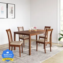 nilkamal Jewel Solid Wood 4 Seater Dining Set-picture-38