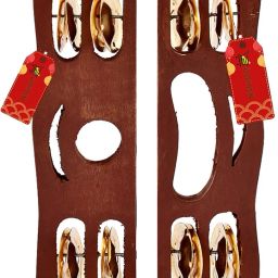 Wood Narad Muni Karthal for Kirtan Musical Instrument(1 Pair, 21 CM) Kartal Instrument-image-16