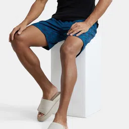 jockey Printed Men Blue Boxer Shorts-picture-16