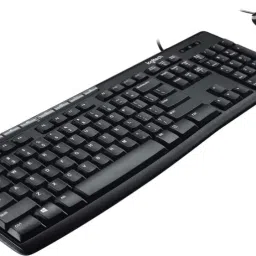 Logitech MK200 Media Wired Keyboard and Mouse Combo Wired USB Standard Desktop Keyboard Compatible with Desktop, Laptop, Mac stand support,multimedia_keys,M200 MEDIA image 4