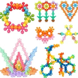 popplop Star Links Interlocking Blocks Educational, Construction Blocks For Kids image 5
