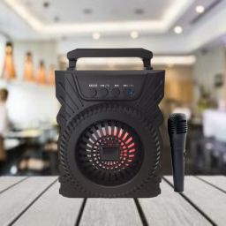 Clairbell Bluetooth Speaker with Karaoke Mic, 6Hrs Playtime Support SD Card/Aux/USB Z236 5 W Bluetooth Party Speaker-image-28