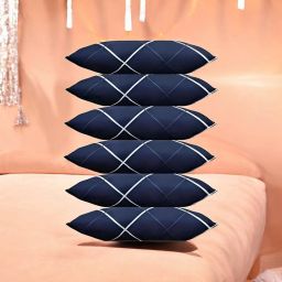 Microfibre Solid Sleeping Pillow Pack of 6-28