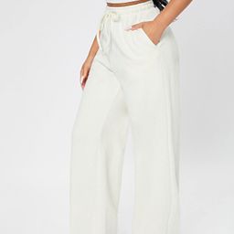 dockstreet Women Solid White Track Pants-picture-37