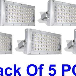 BRICK LIGHT (FLOOD LIGHT OUTDOOR LIGHT) WHITE PACK OF 5 Flood Light Outdoor Lamp-image-72