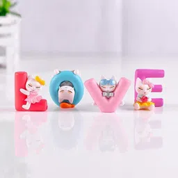 chocozone Love Showpiece Valentine Gift for Girlfriend Boyfriend Husband Wife Decorative Showpiece-3.8 cm-picture-1