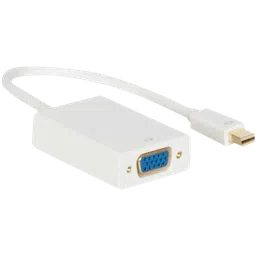 ultraprolink Mini Display Port to VGA Port Adapter (1000 Mbps Speed, White)-11