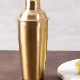 nestroots Mojito Margarita 750ml Gold Stainless Steel Cocktail Shaker with Strainer-picture-14