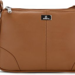 Tan Women Sling Bag Premium Leather Sling Bag | Stylish Crossbody Messenger for girl and women-image-58