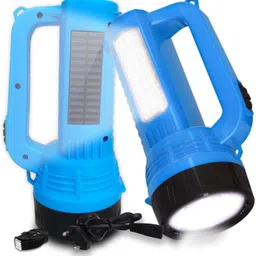pick ur needs Solar Rechargeable Long Range Torch Search 50w Laser+14SMD Side 6 hrs Torch Emergency Light-picture-6