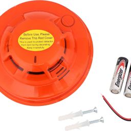 GST Battery Operated Stand Alone Smoke Detector Smoke and Fire Alarm-14