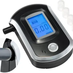 Alcohol Tester LCD Breathalyzer Analyzer with 5 Mouthpieces High Sensitivity Analytical Scale-picture-11