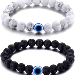 Stone Beads, Crystal Bracelet-image-17