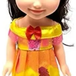 hk Kid's Doll with Comb and Mirror, Pretended Play Set (Multicolour) image 3