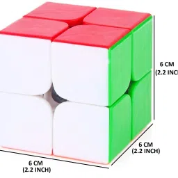 nightstar 2 x 2 Magic Cube For Beginners and trainer(Minimum Age 3 yrs) image 2