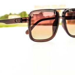 UV Protection Retro Square Sunglasses (Free Size)-image-9