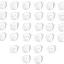 Protective Face Mask with NOSE CLIP CE ISO & GMP Certified Bacterial Filtration 6 Layers N95 / KN95 FFP2 Multi level Filtration & Protection, Resuable, keep highly secure from Viruses Anti Pollution, Anti Bacterial, Anti Virus Without Respirator, Approved and Certified Face Mask FM_205A (White, Free Size, Pack of 30) Non-Washable, Water Resistant-image-7