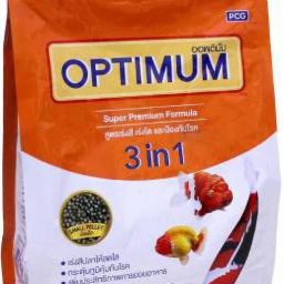 OPTIMUM FISH FOOD 3 IN 1 - SPIRULINA 12% 400 GM Sea Food 0.4 kg Dry Adult Fish Food-17