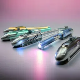 Stylish Helicopter Shape Gel Pen With Light For Kids & Student [Random Color] Gel Pen-26