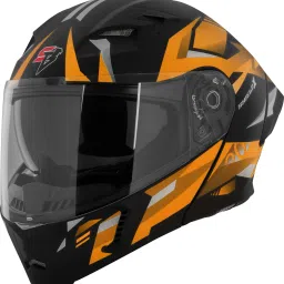 SBA-20 SHIELD X ISI Certified Flip-Up Graphic Helmet for Men and Women Motorbike Helmet-image-28