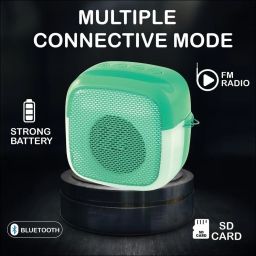SACRO M424 (PORTABLE WIRELESS SPEAKER) Dynamic Thunder Sound with High BassE7 5 W Bluetooth Laptop/Desktop Speaker image 2