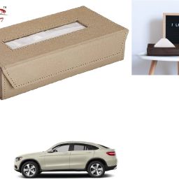 Car Tissue Box Paper Tissue Holder Beige with 200 Sheets(100 Pulls) For Mercedes Benz GlE-Couple Vehicle Tissue Dispenser-image-39