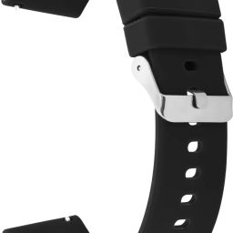 Big Shot 22MM Black SILICON 22SS 22 mm Silicone Watch Strap-image-12