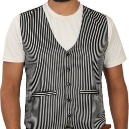 abc garments Striped Men Waistcoat-picture-41