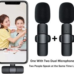 Kazotra K8 Clip-On Wireless Microphone for Vlogging, Video Recording, and Live Streaming Camera Microphone image 2