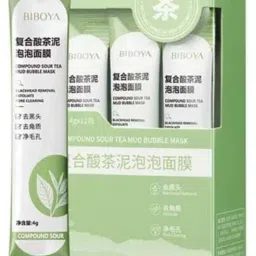 skyunion compound acid tea clay bubble maskFace Shaping Mask image 2