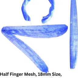Half Finger Mesh, 18mm Size, 08mm Twine, 3ft Ht x 200ft Length, Raw Unfinished Fishing Net-image-1
